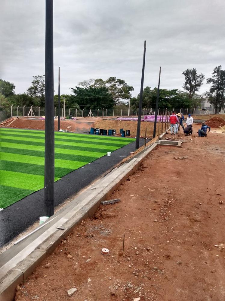 Fabricação estrutura para Quadra de Tênis