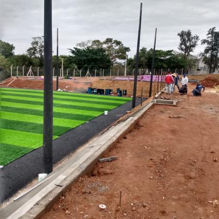 Demarcação de Quadra Esportiva